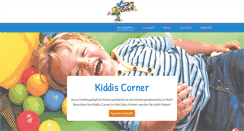 Desktop Screenshot of kiddis-corner.com