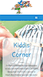 Mobile Screenshot of kiddis-corner.com